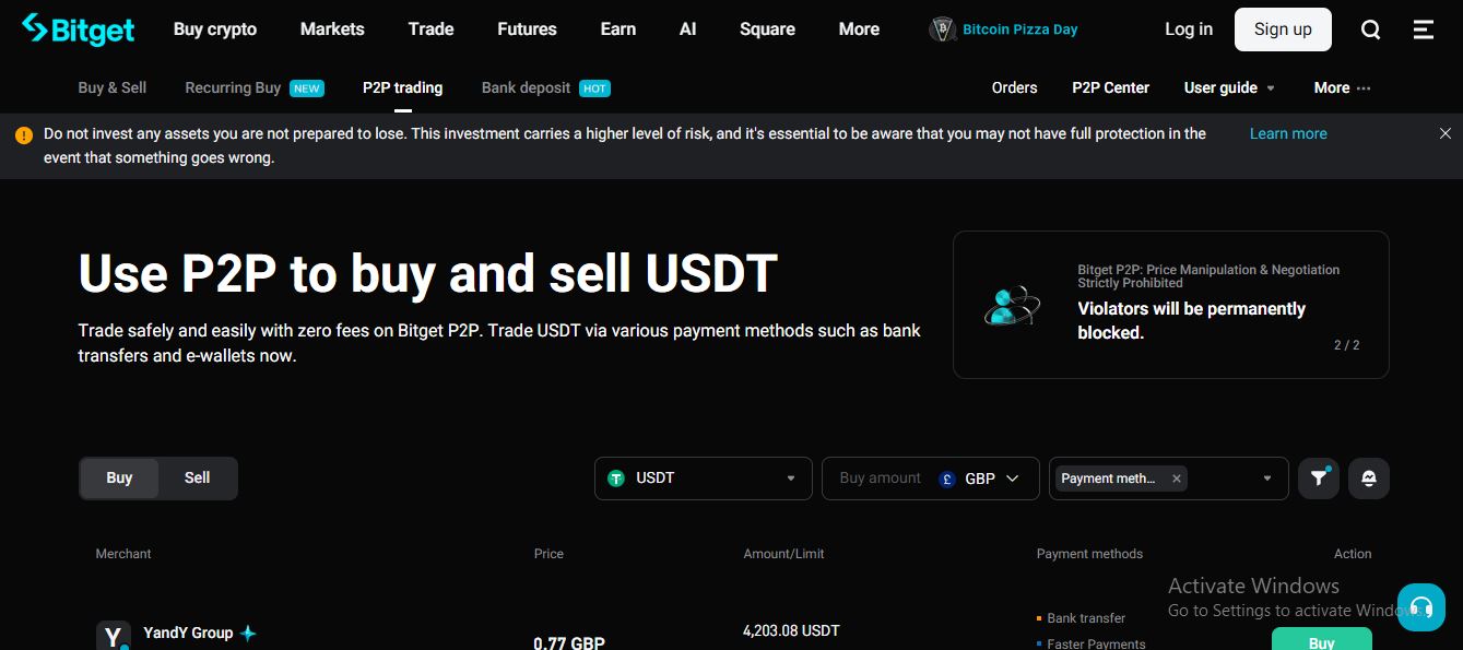 P2P trading platforms in Nigeria