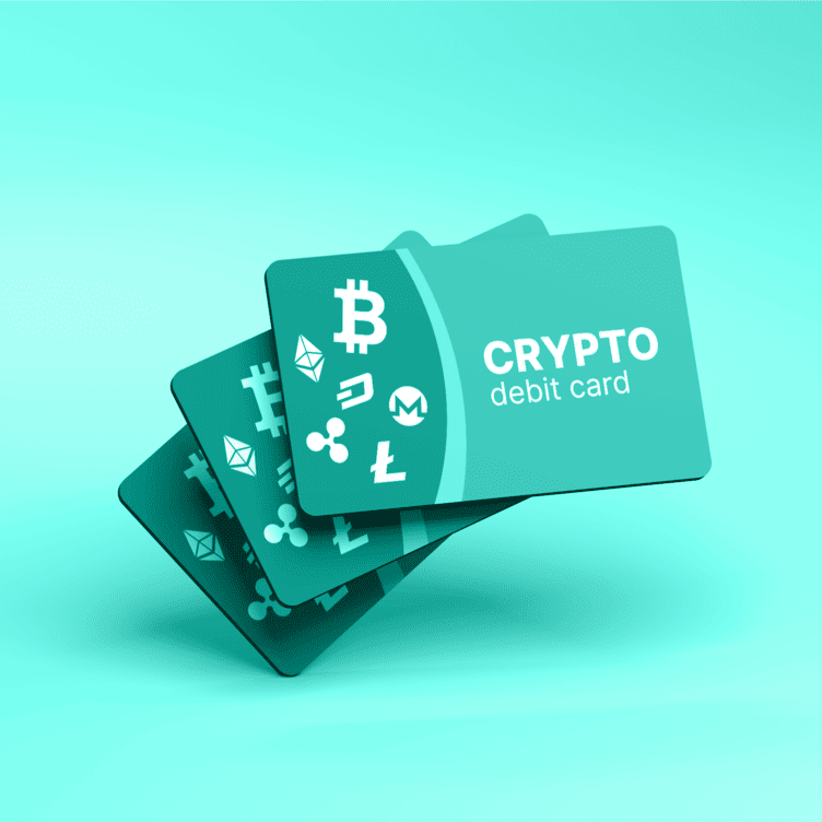 Crypto debit cards