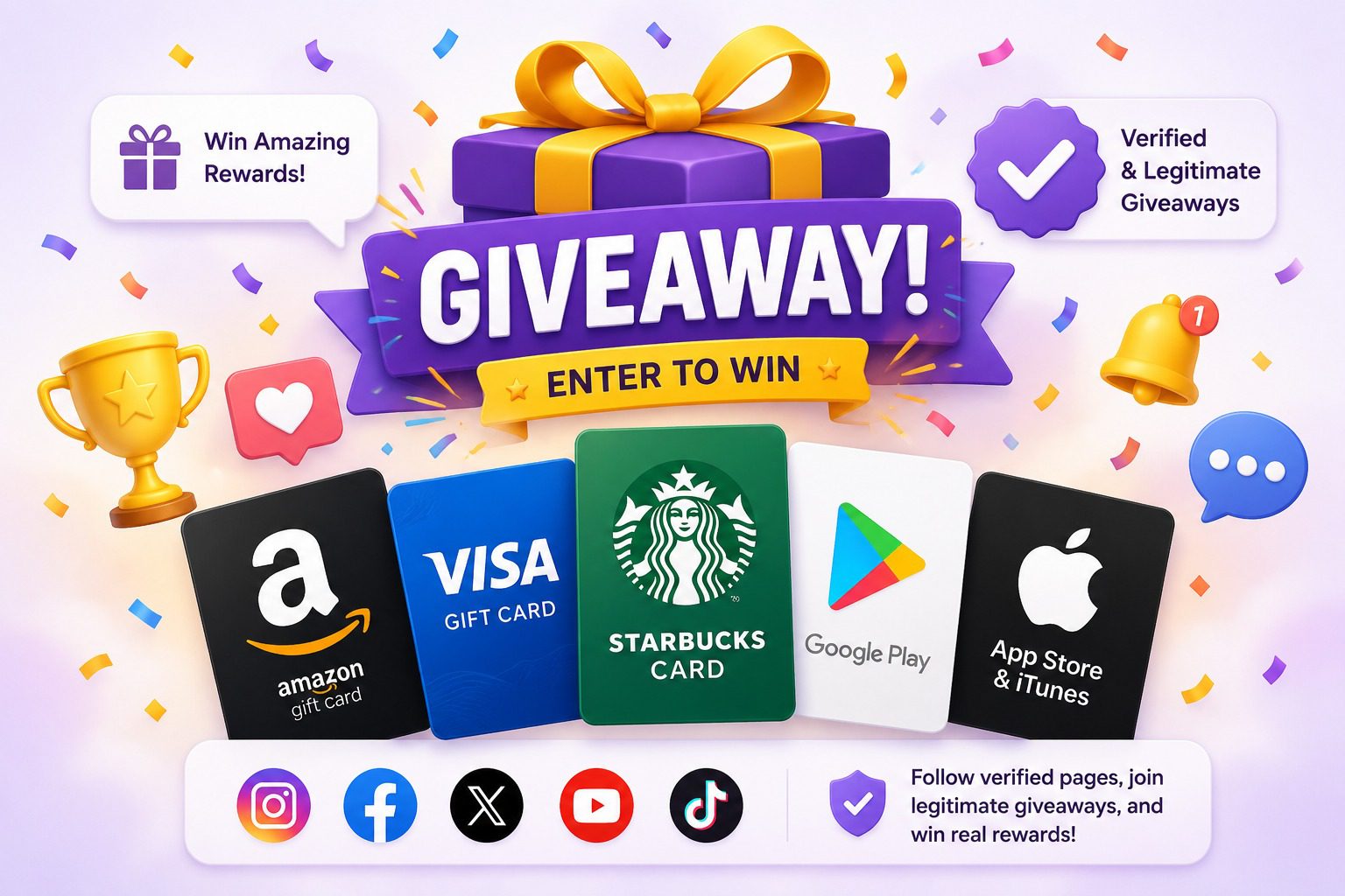 Ways to earn free gift cards online