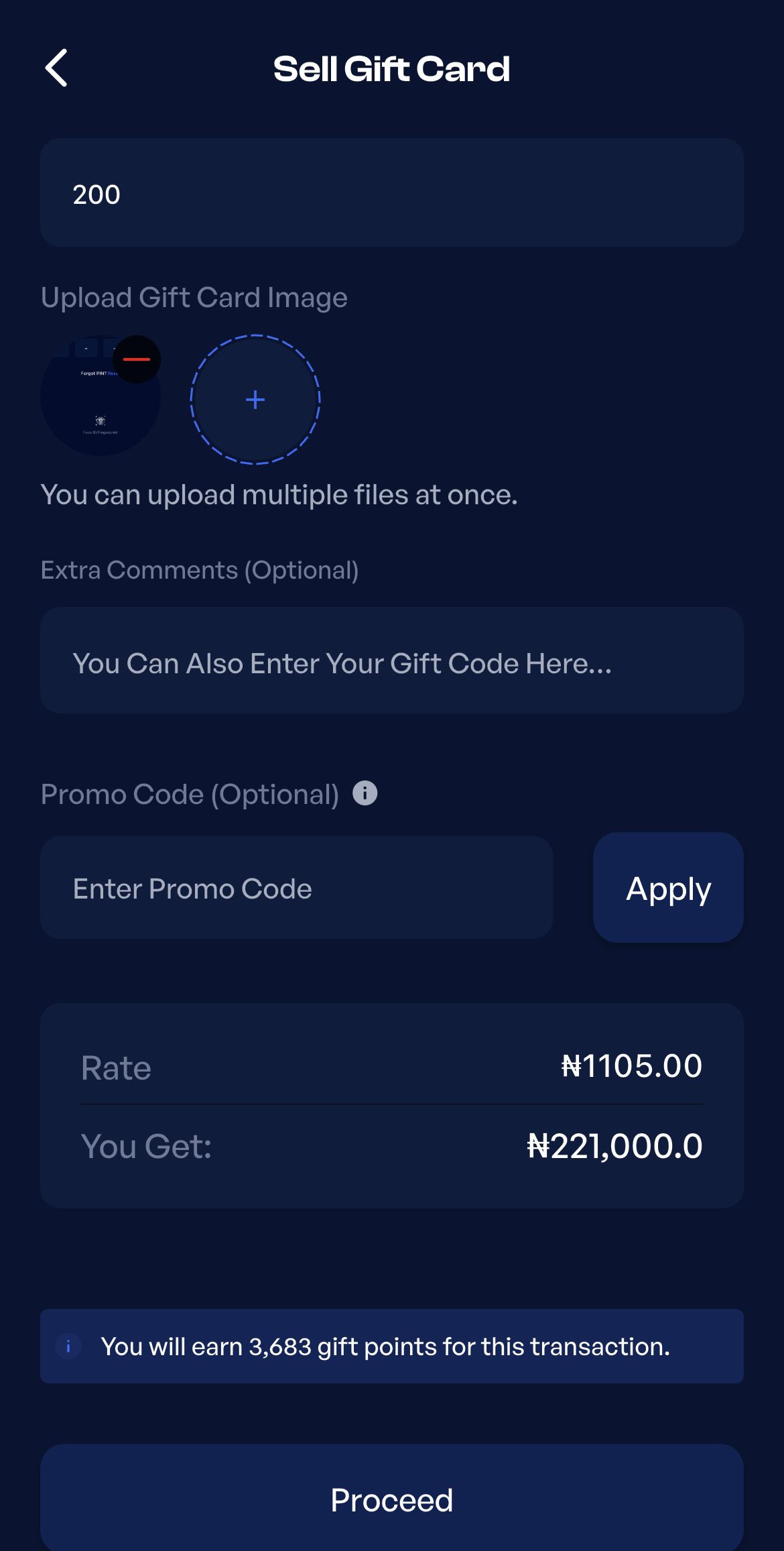 How to activate any gift card