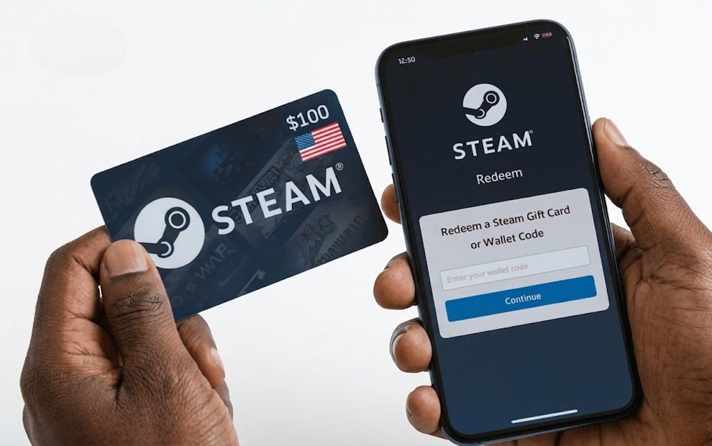 Pictures of Steam gift cards