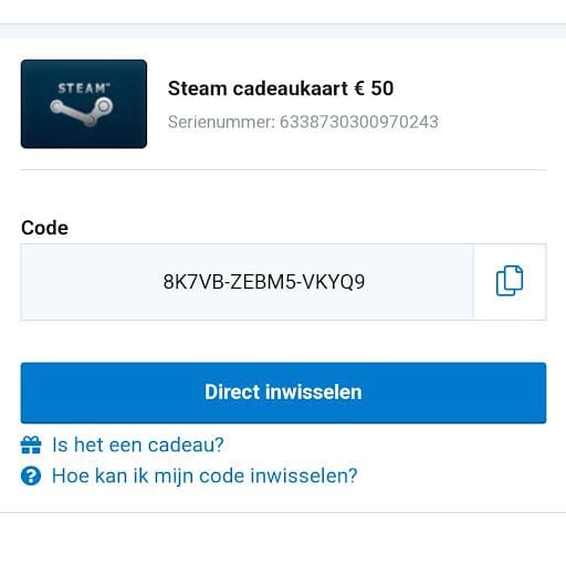Pictures of Steam gift cards