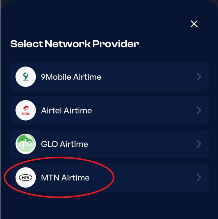 How to share airtime on MTN