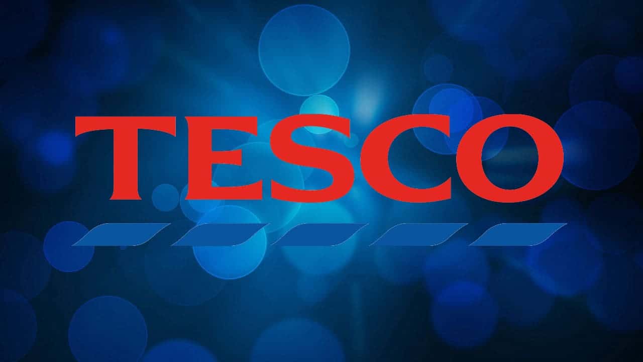 Gift cards at Tesco