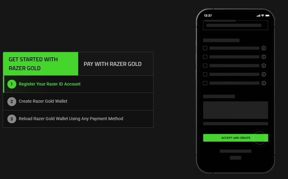 Razer Gold gift cards