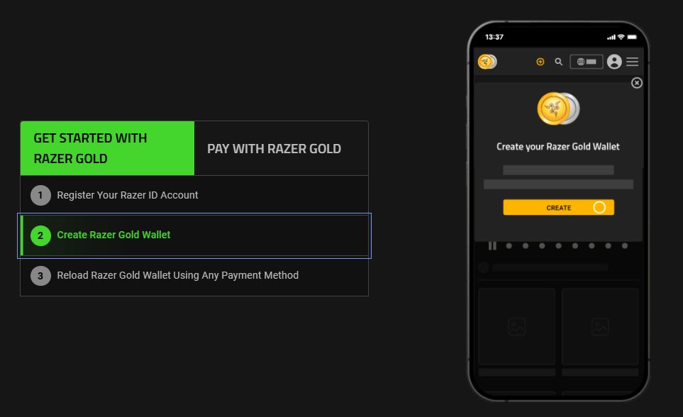 Razer Gold gift cards