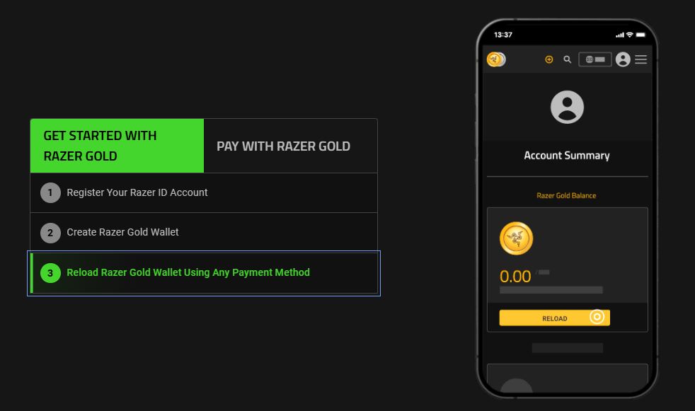 Razer Gold gift cards