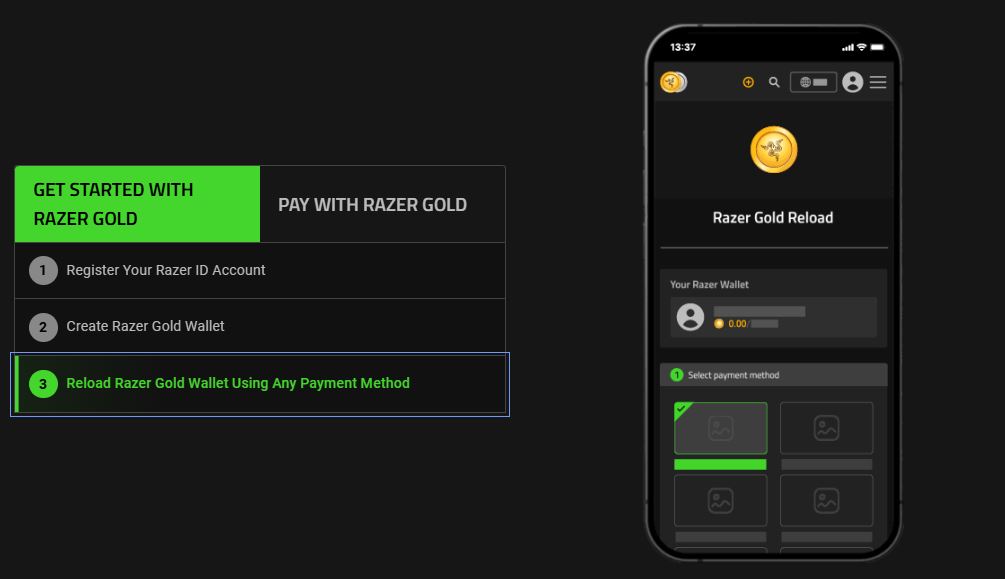 Razer Gold gift cards