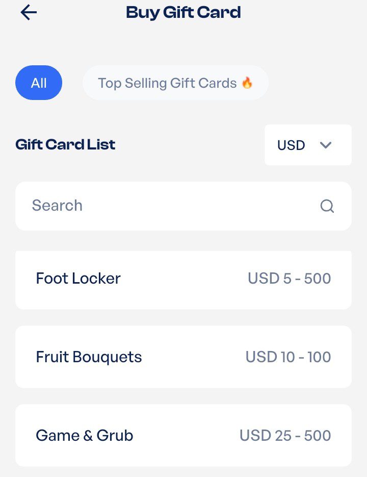 Foot Locker gift card