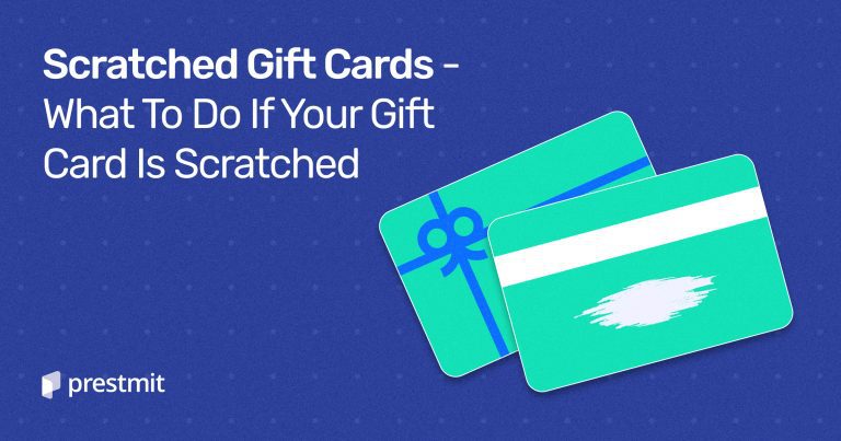 what to do if your gift card is scratched