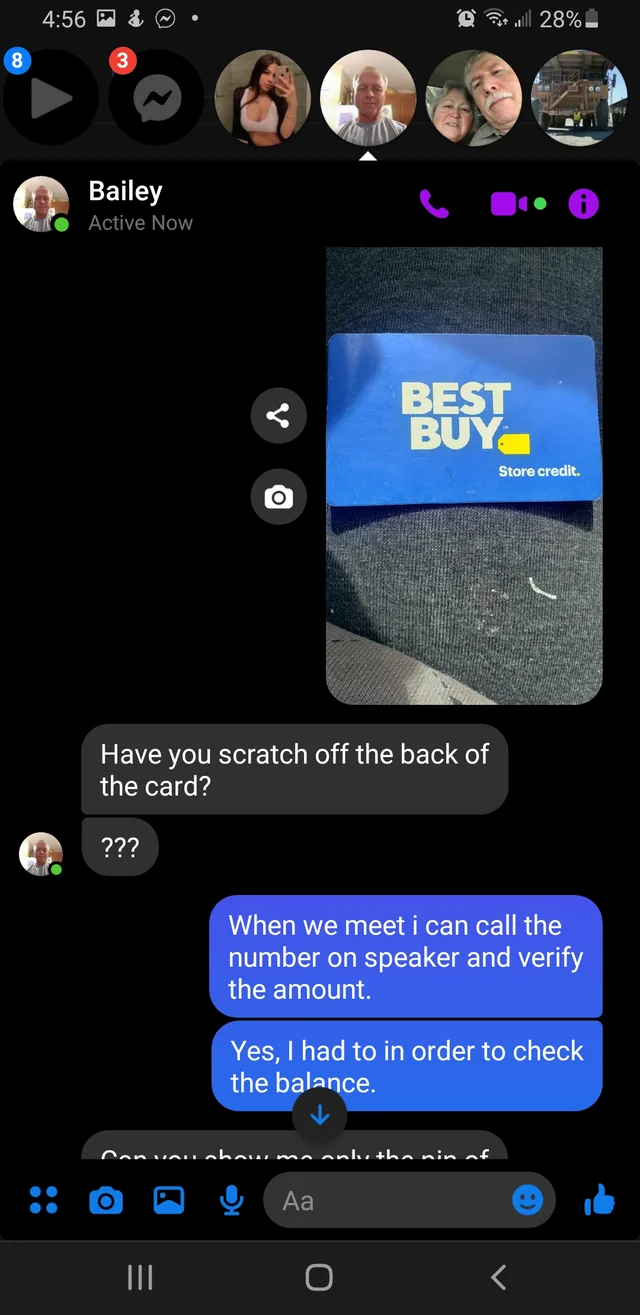 Trading gift cards on Reddit