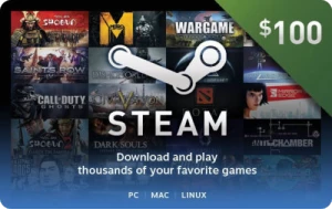 Steam gift card 