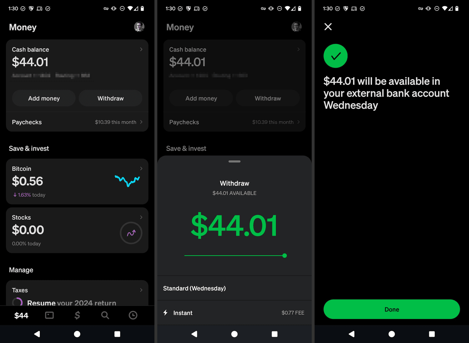 How to cash out Cash App balance