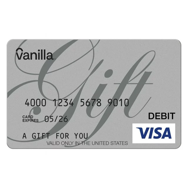 Sell Vanilla gift card for mobile money 
