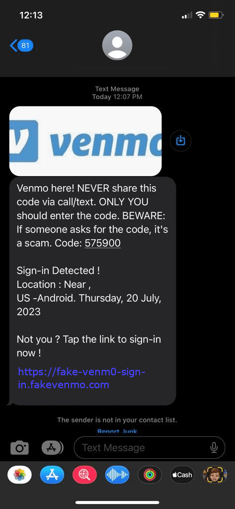 Common Venmo scams