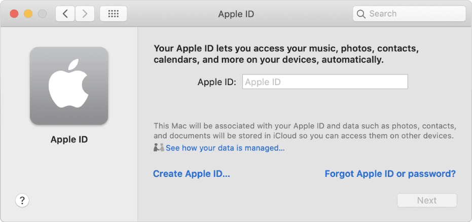 Create Apple ID