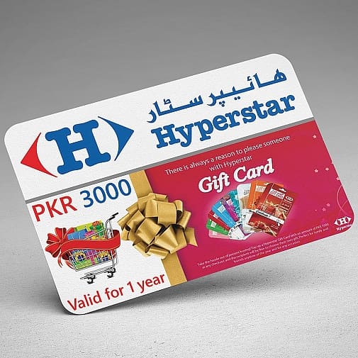 Gift cards in Pakistan