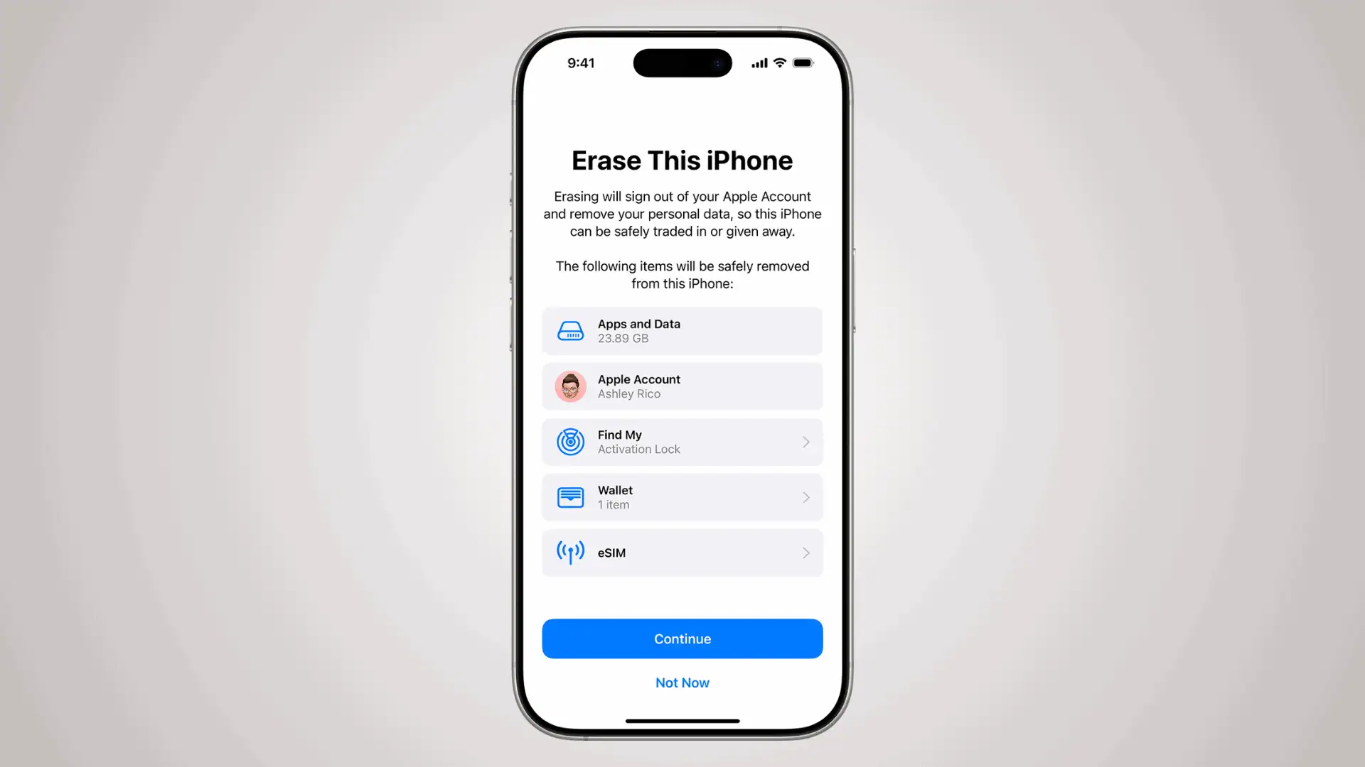 How to factory reset your iPhone without losing your eSIM 