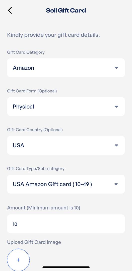 $10 Amazon gift card in Naira