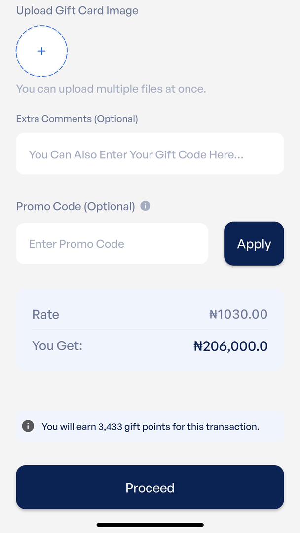 $200 iTunes gift card in Naira