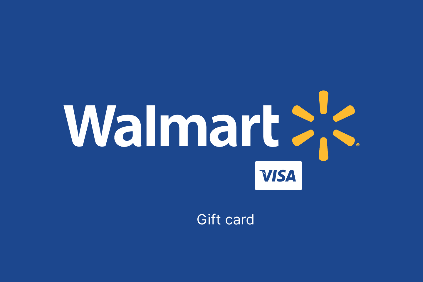 Walmart Visa gift card vs Regular gift cards