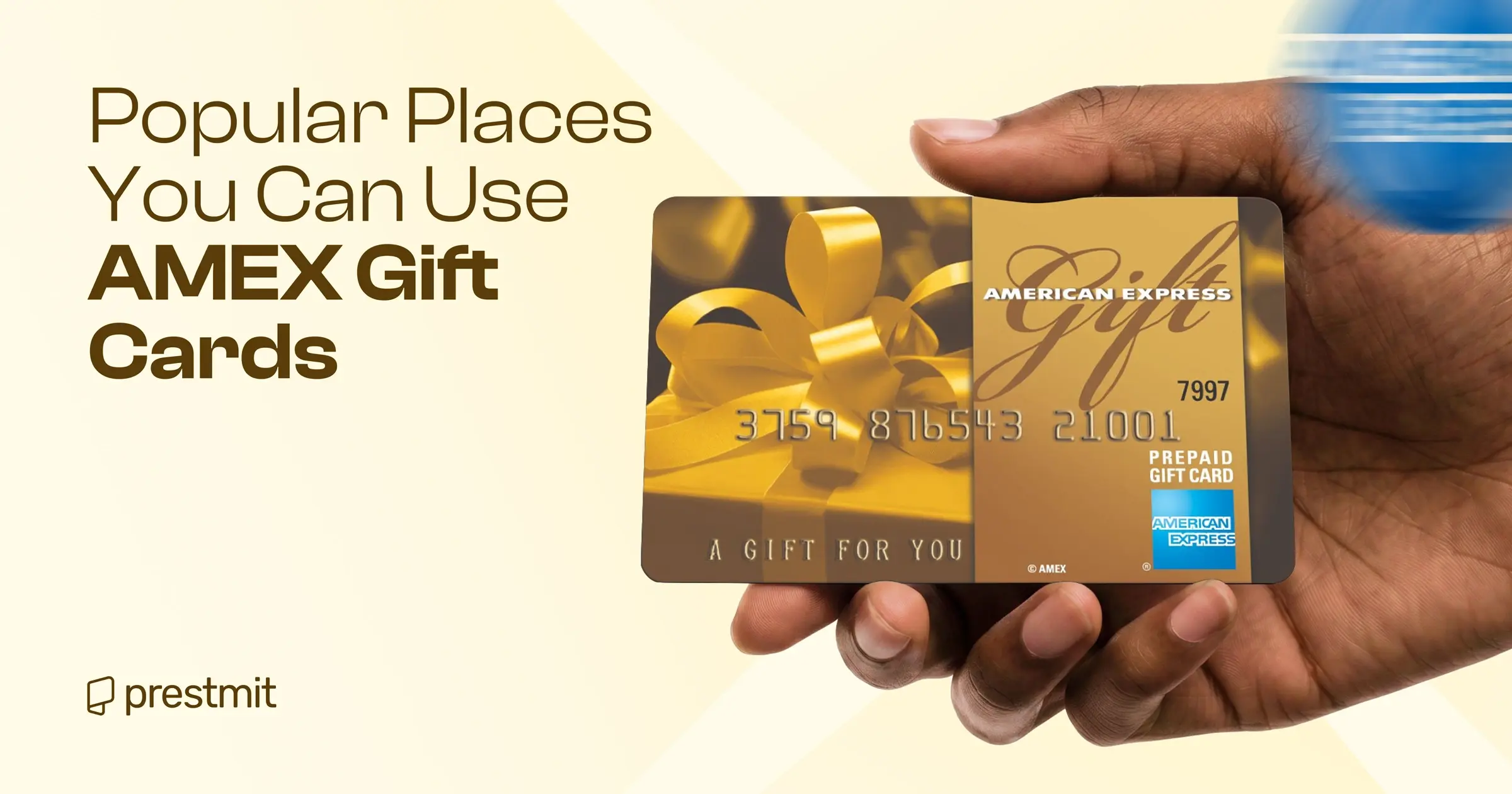 7 Places Where AMEX Gift Cards Are Accepted