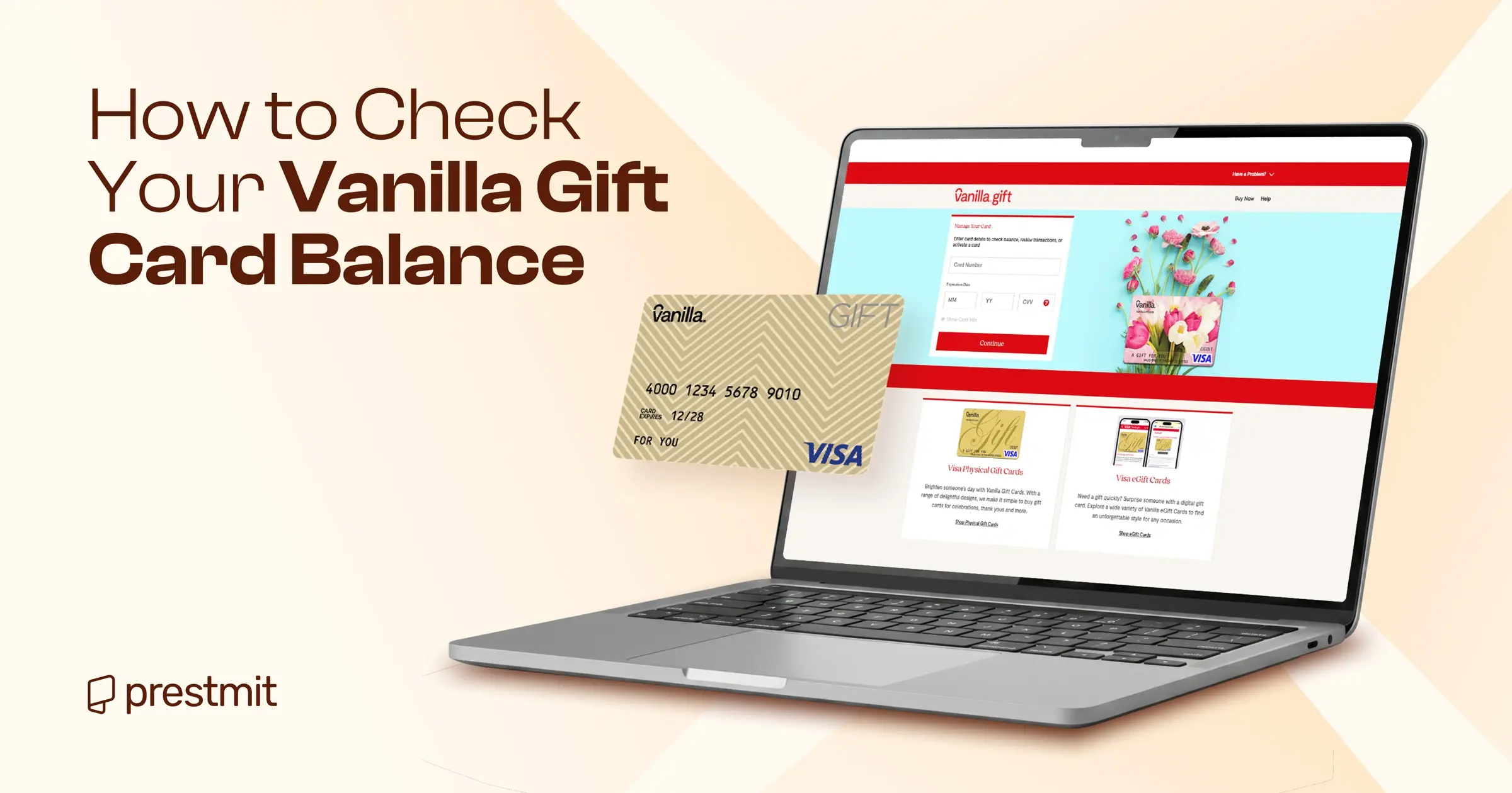 Quick Way to Check Vanilla Gift Card Balance
