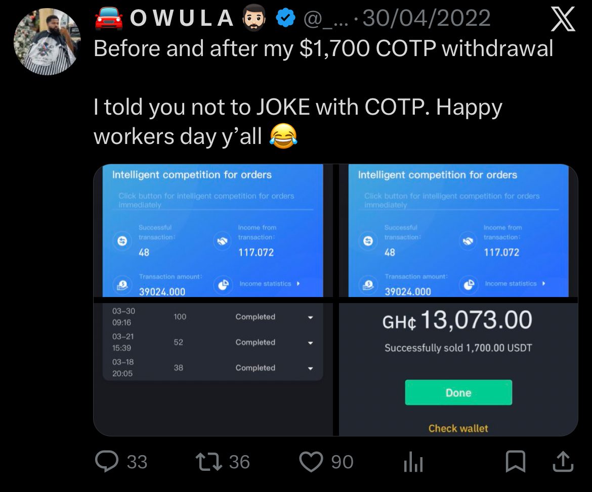 COTPS review