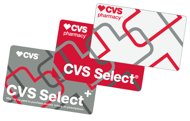 Gift cards at CVS Pharmacy