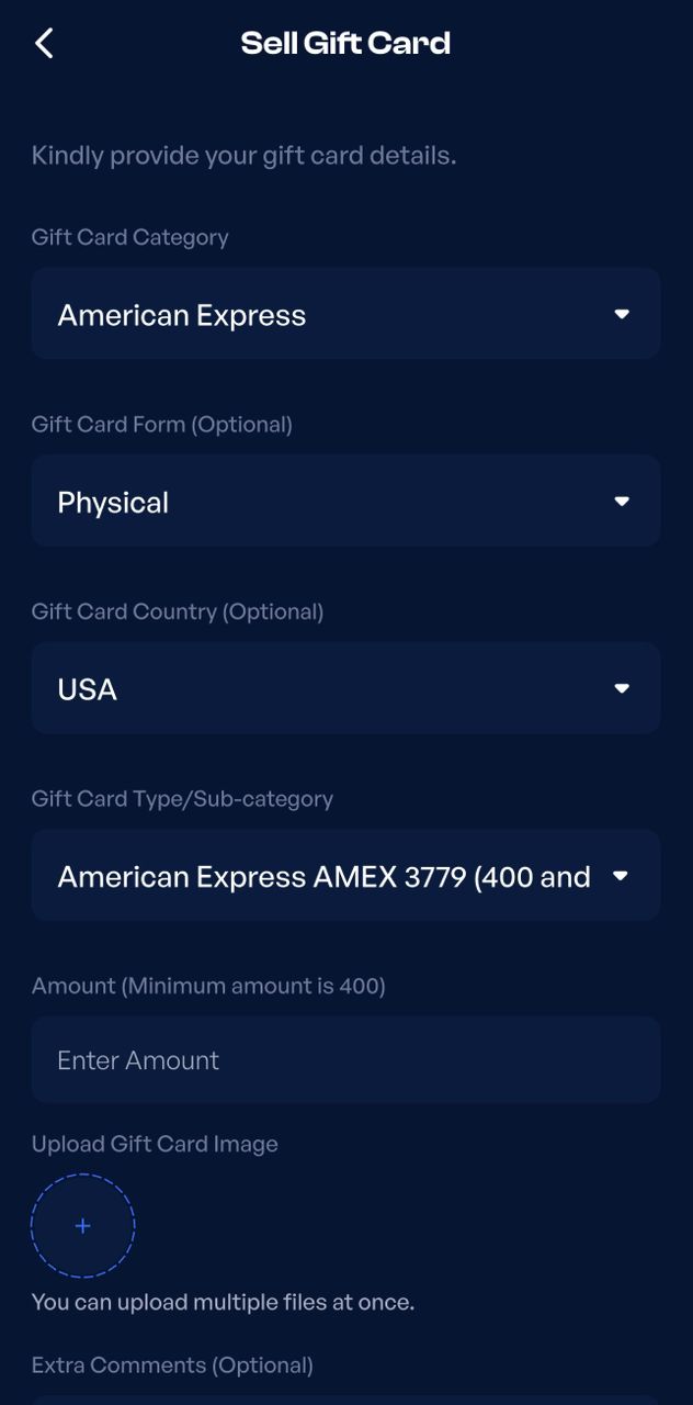 Ways to cash out your AMEX gift card