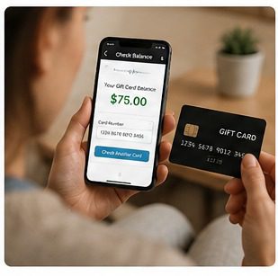 Use gift cards for online purchases