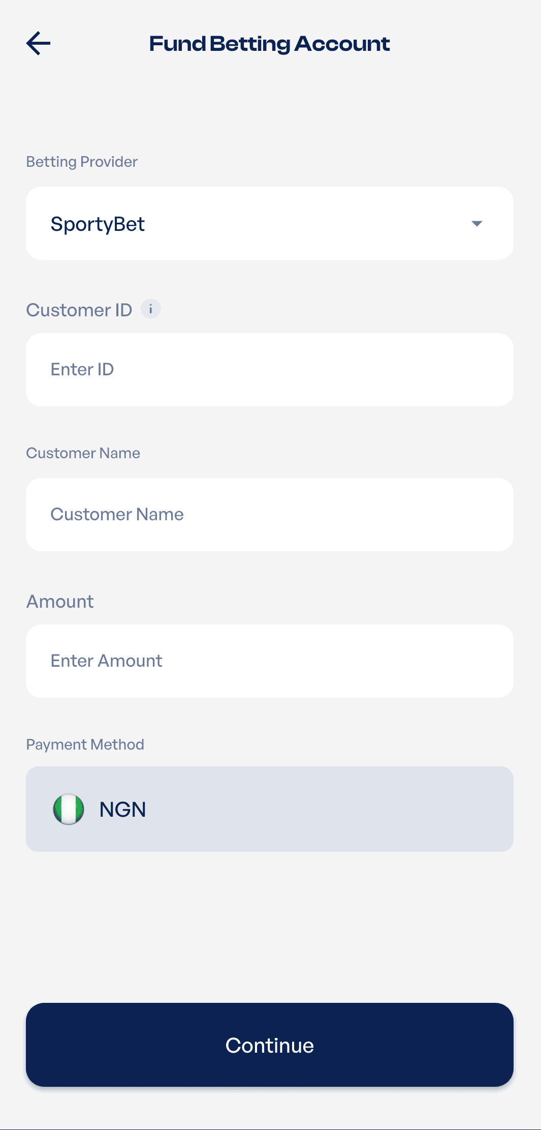 Easiest way to fund your SportyBet account