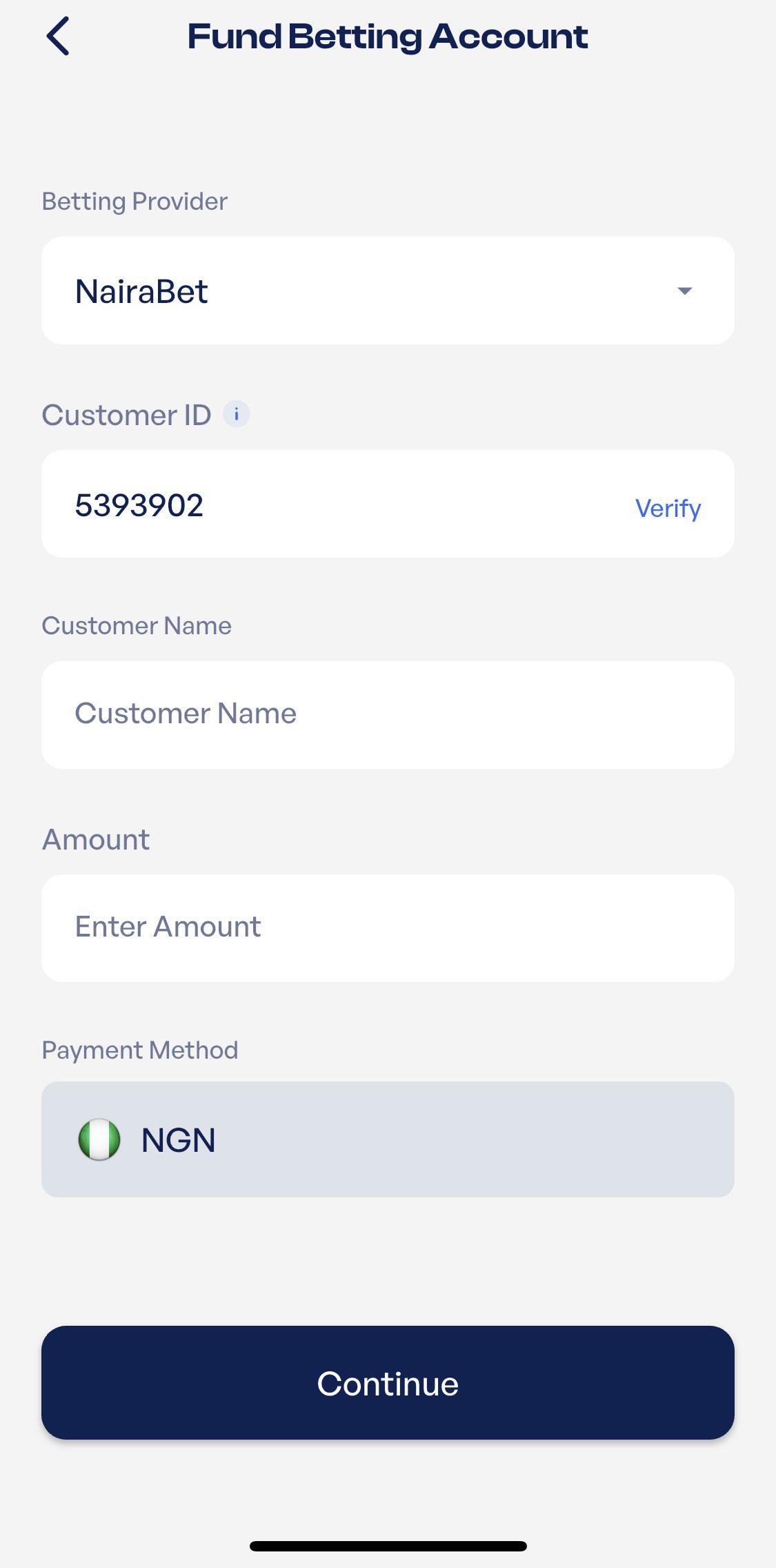 Easiest way to fund your NairaBet account