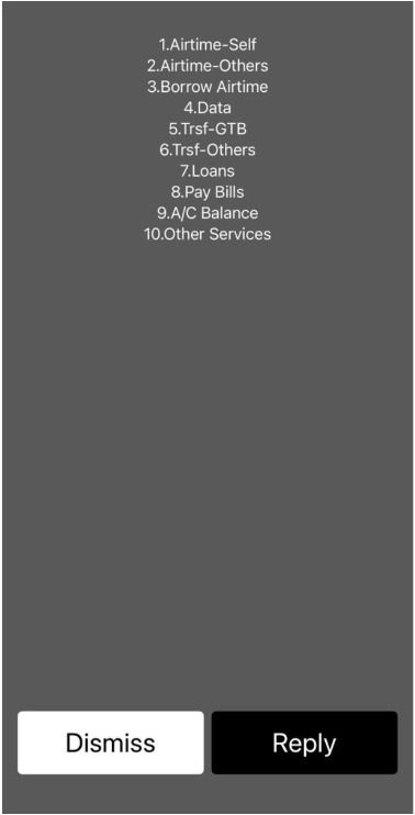 USSD recharge code for Glo