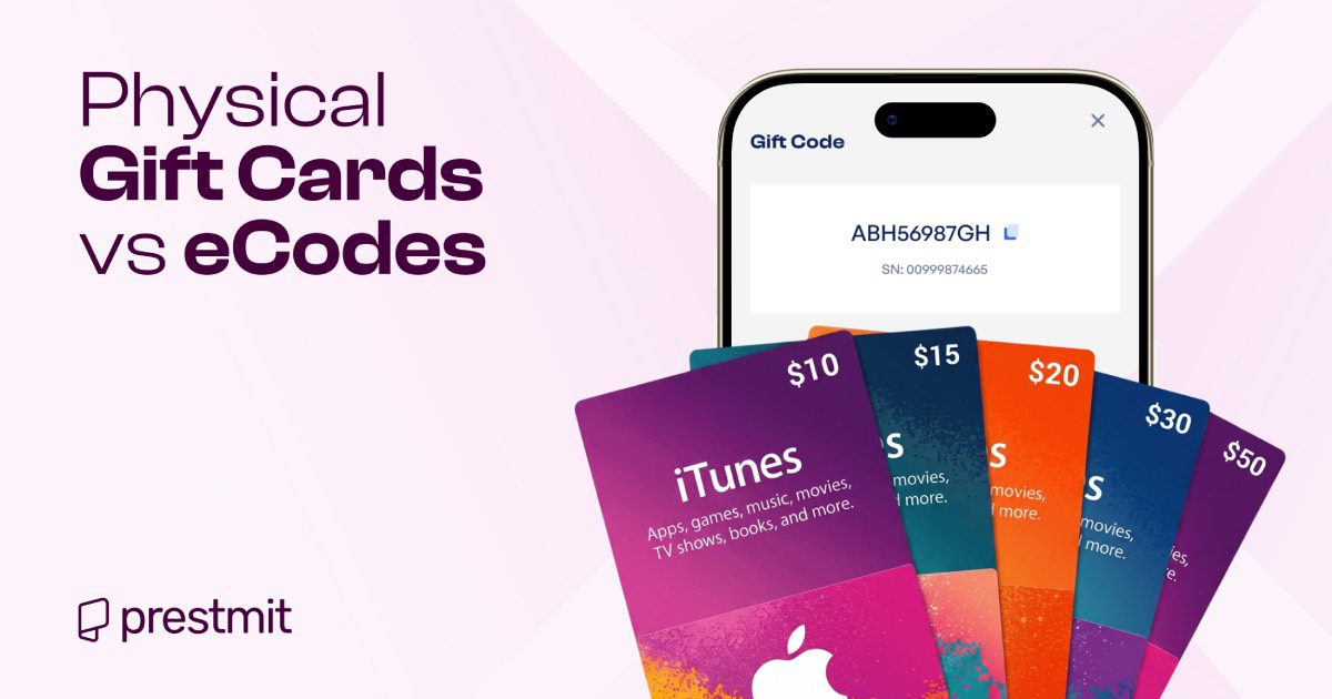 Physical vs eCode Gift Cards – Which Pays More?